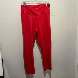 ZYIA Active Red Leggings